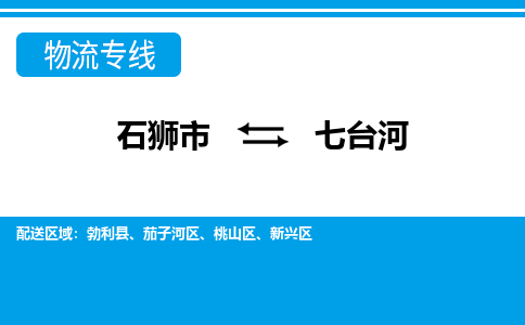 石狮市到七台河物流专线，门到门配送七台河无盲区