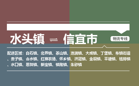 水头镇至信宜市物流专线 水头镇至信宜市物流公司