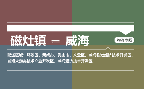 磁灶镇至威海物流专线 磁灶镇至威海物流公司